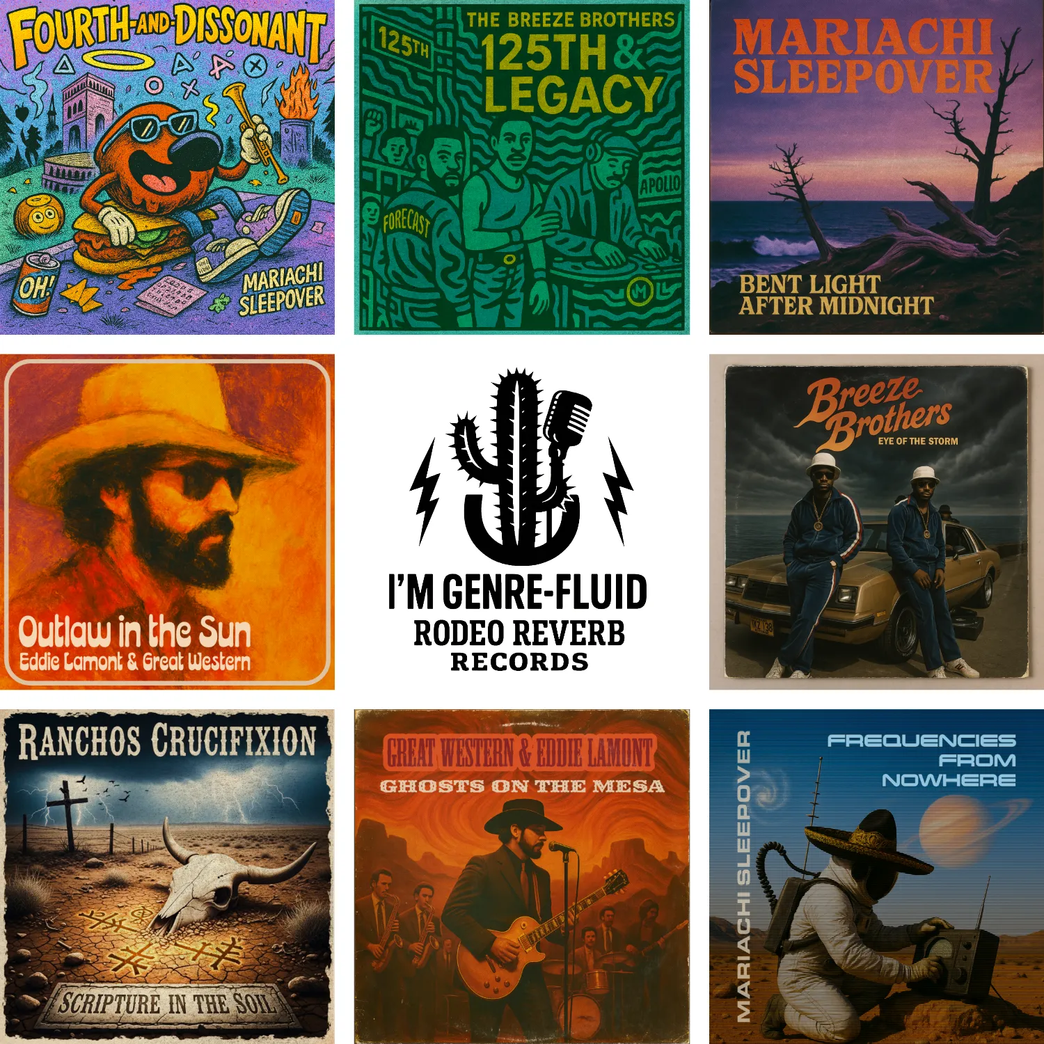 Album Covers - 18 Genres